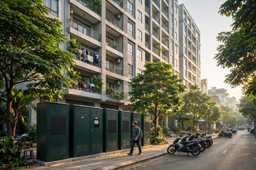Battery Swapping Helps Hanoi’s Apartment Riders Go Electric
