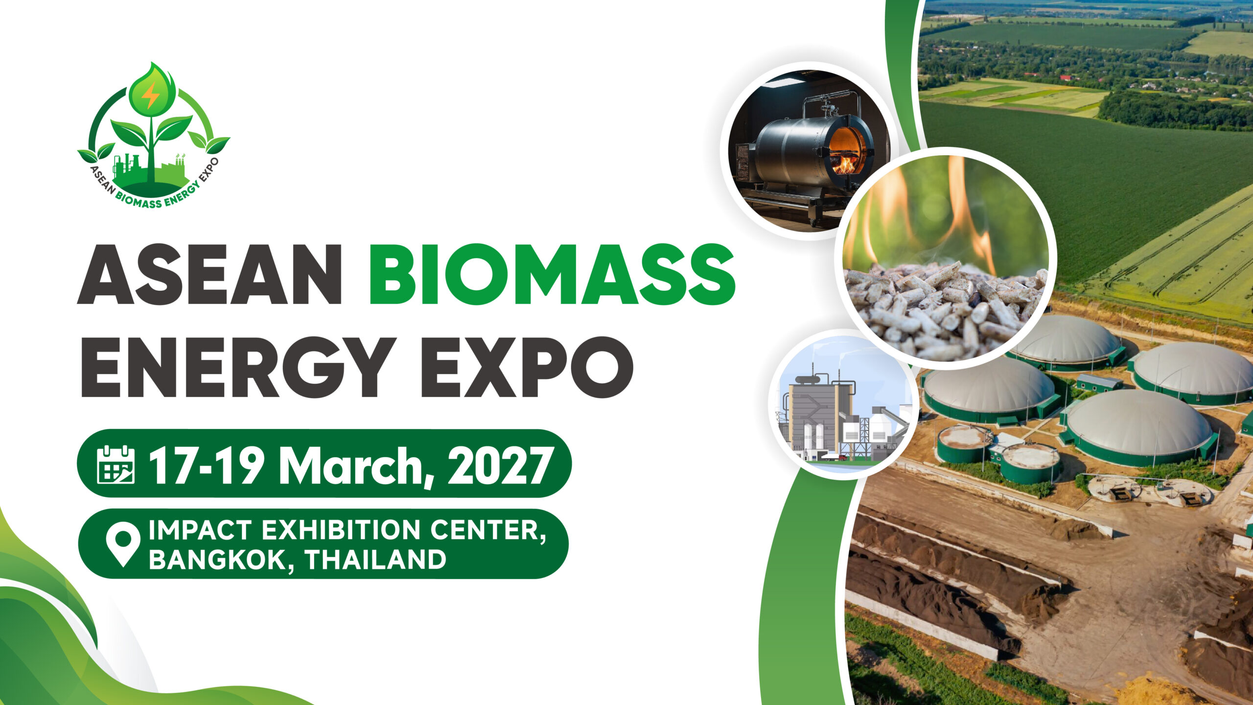 ASEAN Biomass Energy Expo 2027 (ABEE 2027), March 17-19, 2027, IMPACT Bangkok