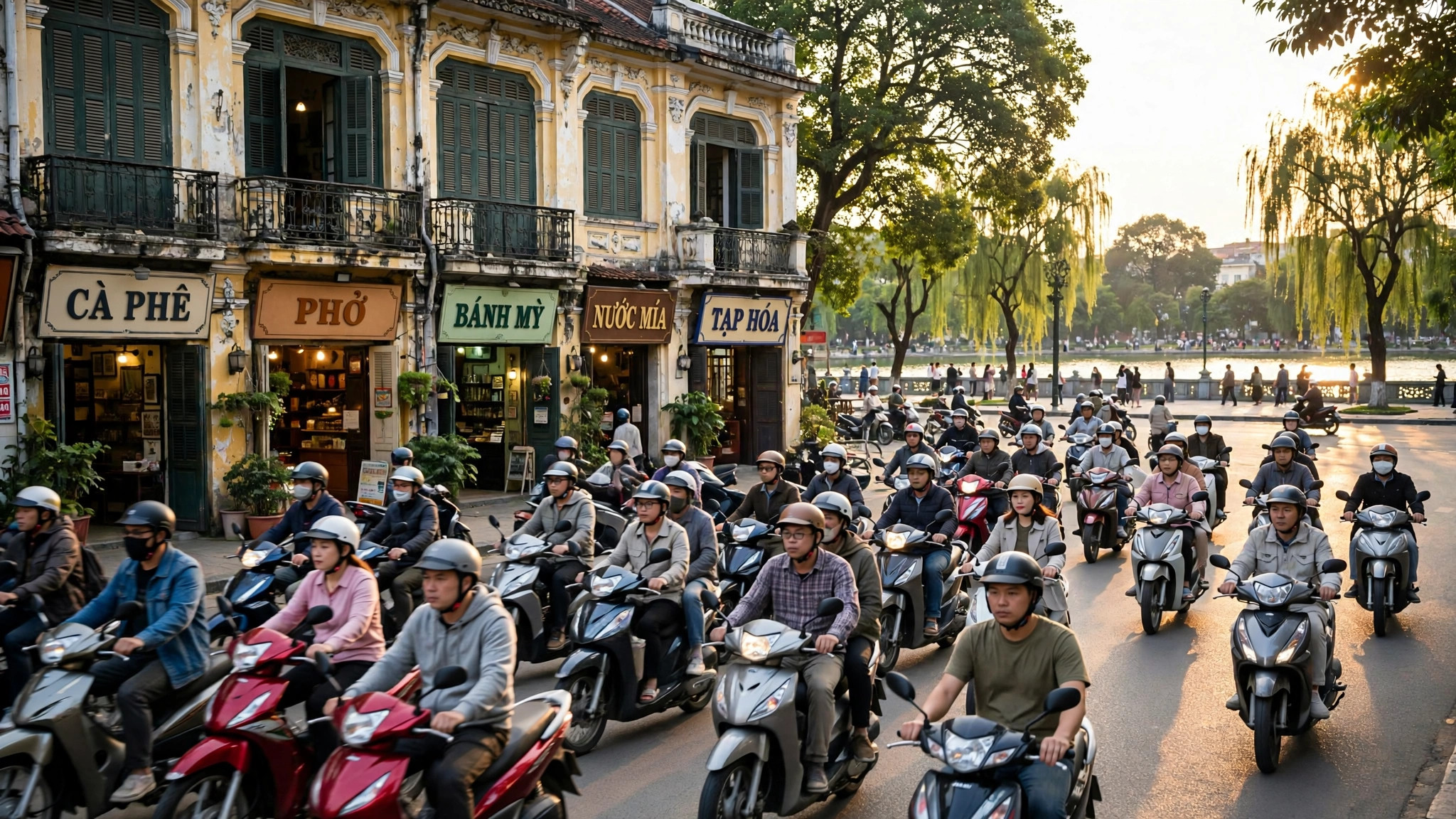 Hanoi’s Ring Road 1 Experiment: 450,000 Motorbikes at the Centre of a Ban