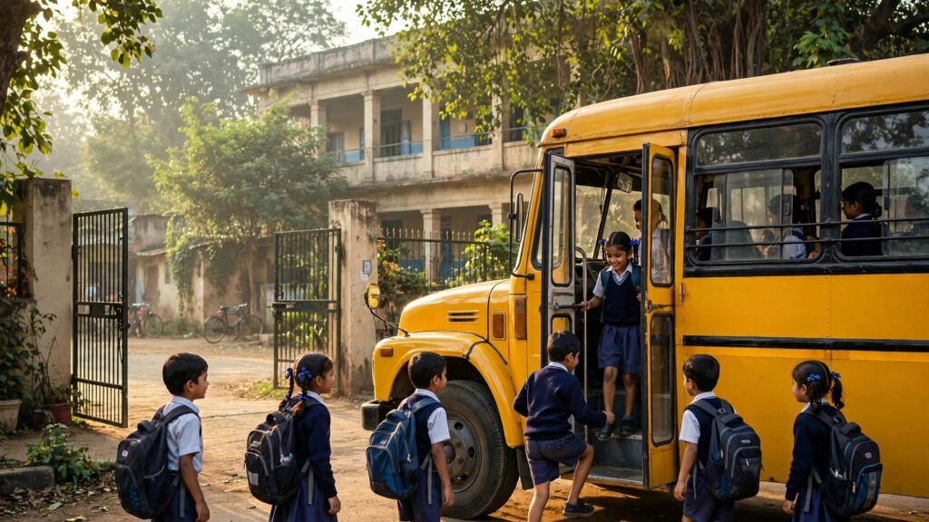 India’s School Buses Could Lead the Private Shift to Electric