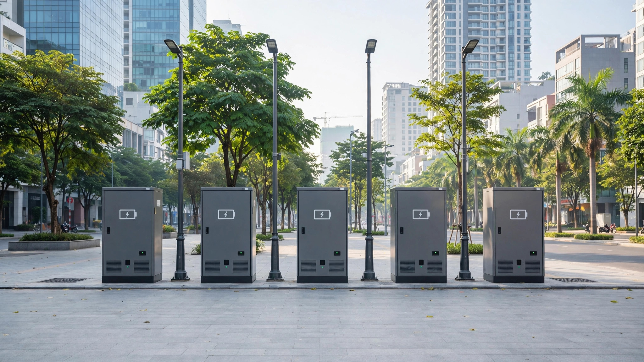 20,000 Sidewalk Cabinets: Ho Chi Minh City Bets on Battery Swapping
