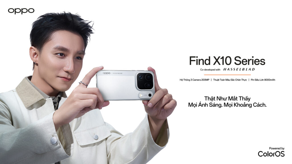 OPPO Find X10 Series arrives in Vietnam with the industry’s first triple 200MP camera system