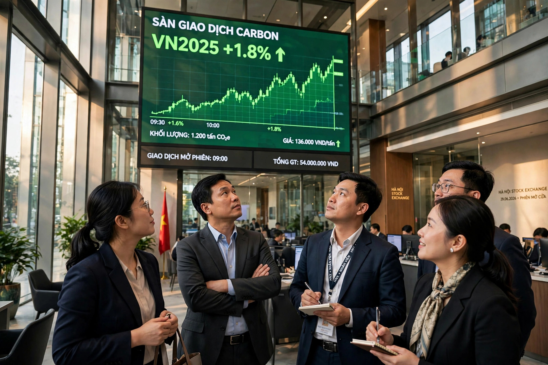Seven Trades and 1,310 Allowances: Vietnam’s Carbon Exchange Finds Its First Price