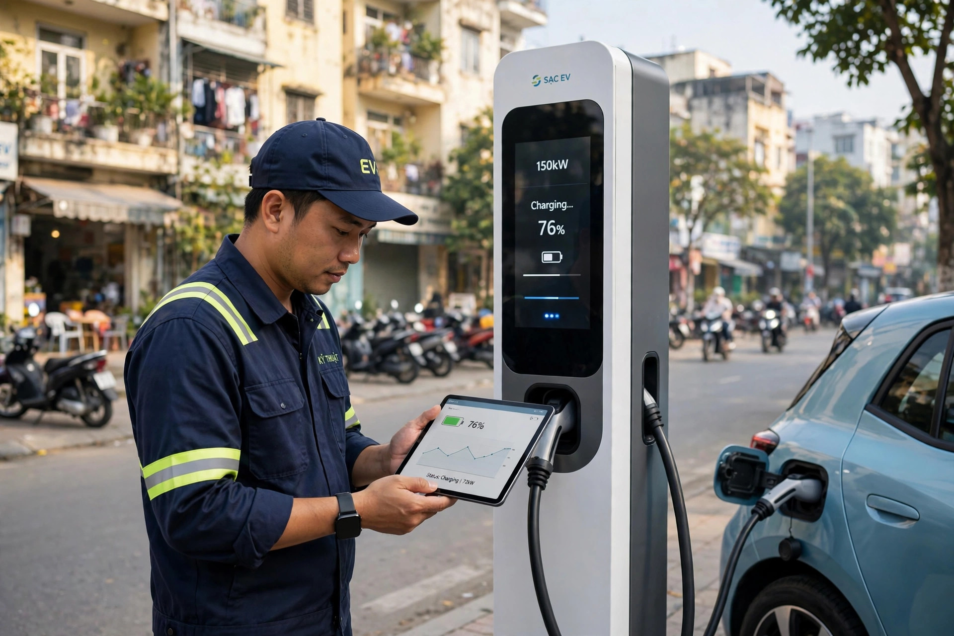 From July 2027, Every Public Charger in Vietnam Must Meet Five Groups of Requirements