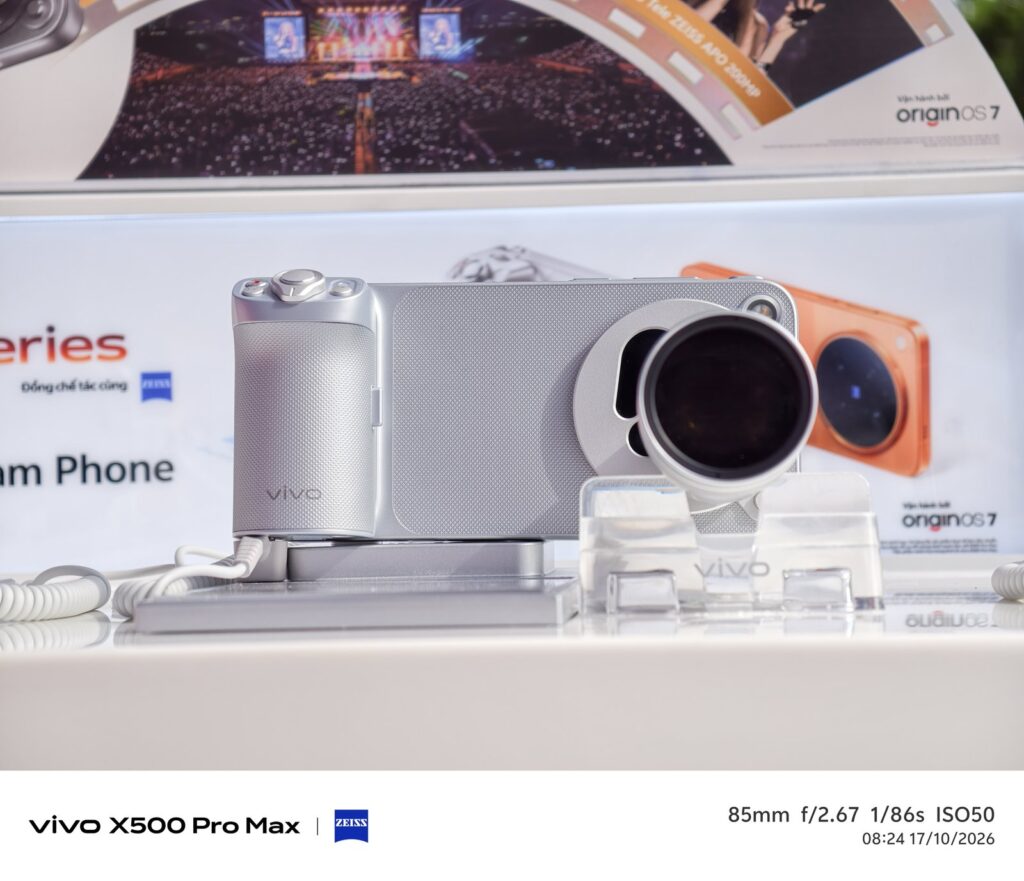 vivo’s X500 Series Debuts in Vietnam as Concert Fancam Phone